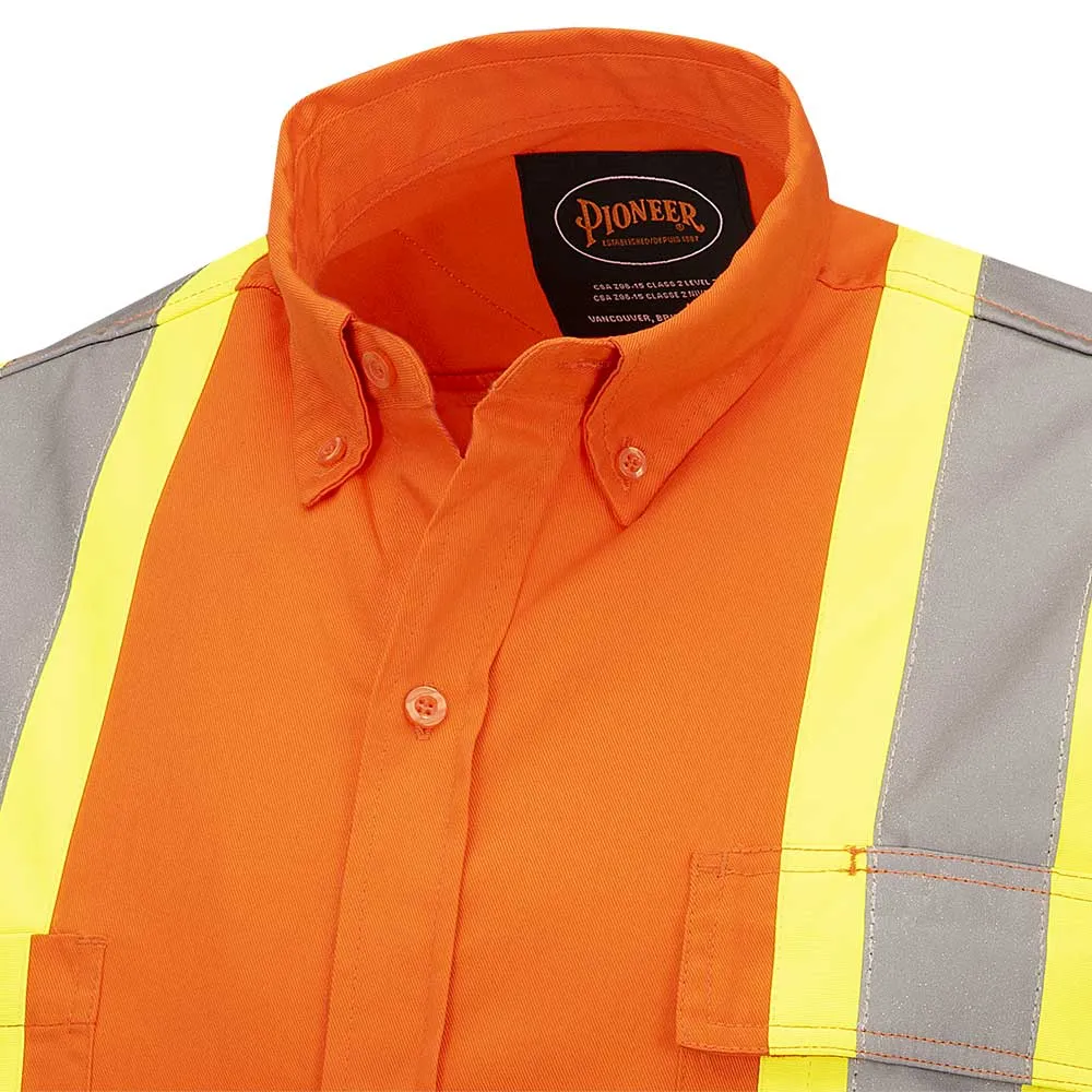 T-Shirt - Pioneer Hi-Viz Ultra Cool Cotton Short-Sleeved Shirt, 4442