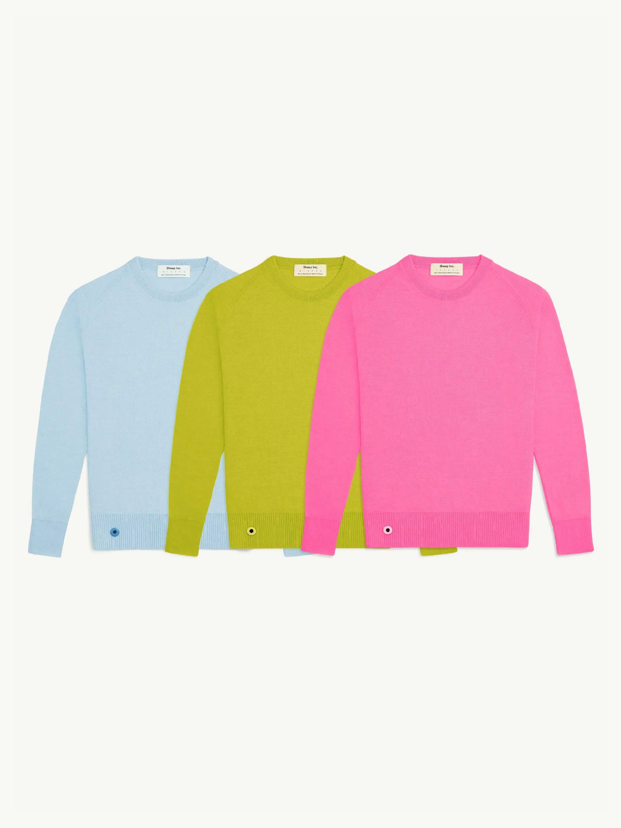 The Crewneck Light - Raspberry Blue