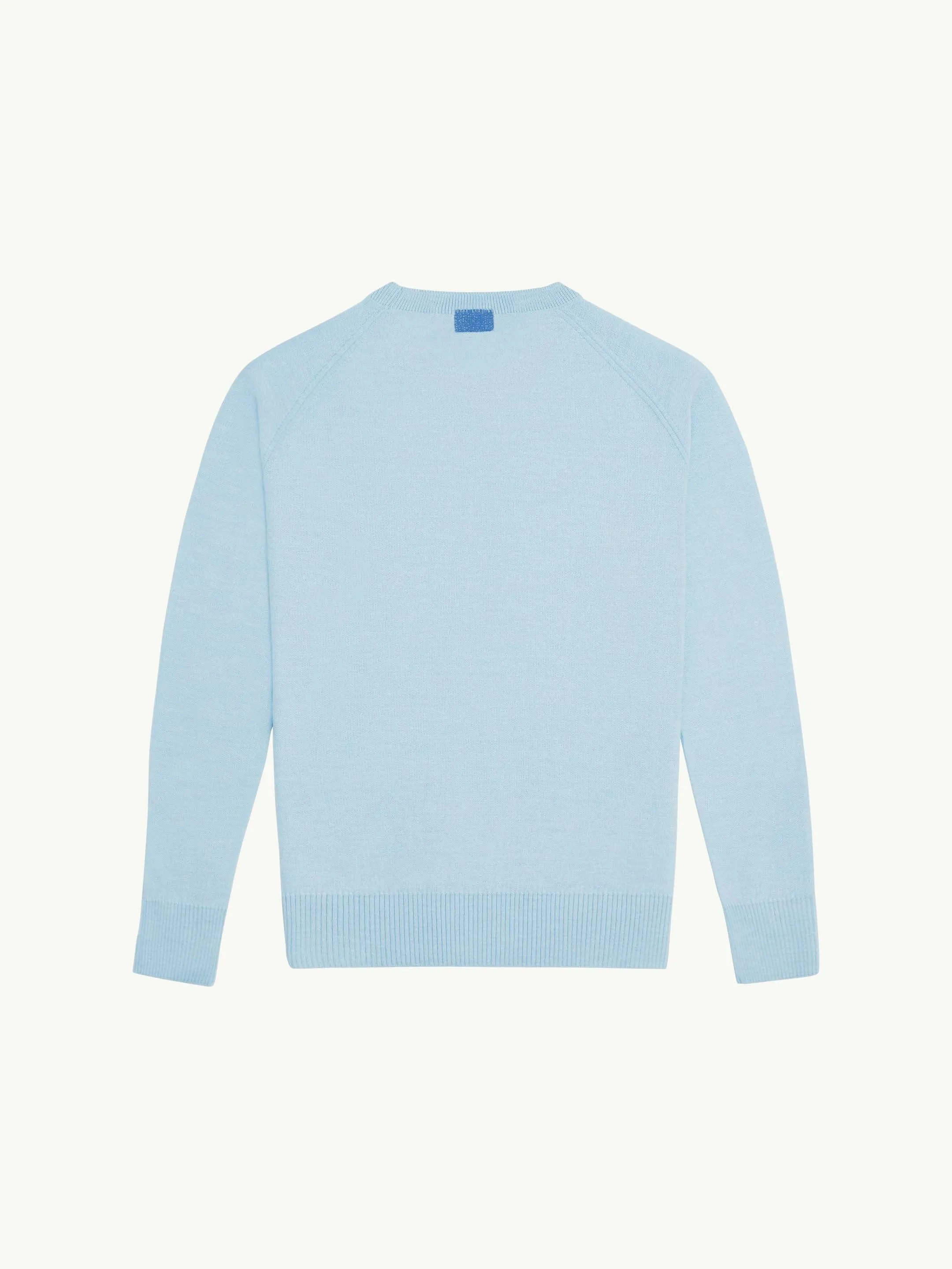 The Crewneck Light - Raspberry Blue