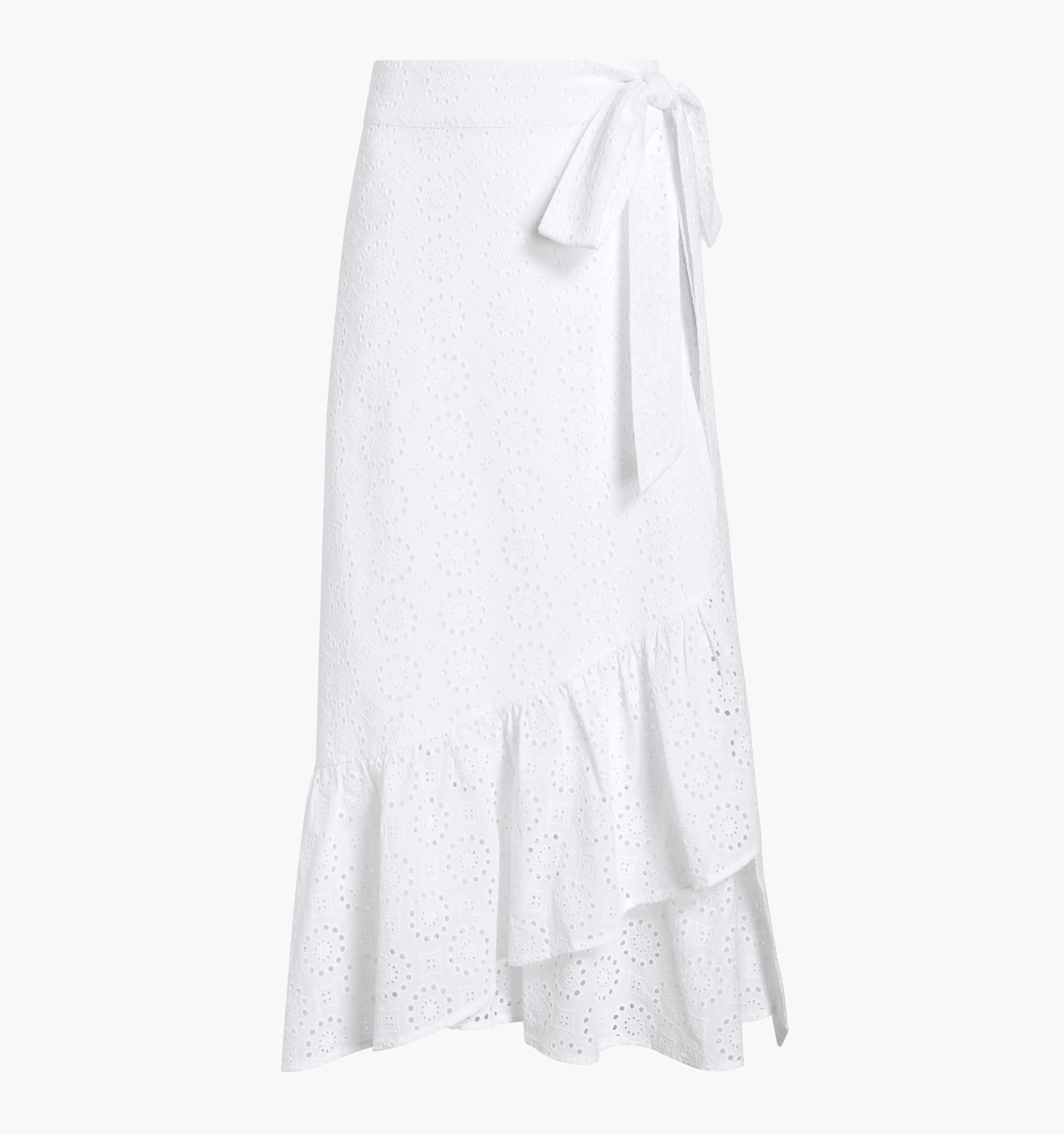 The Mirabel Skirt - White Eyelet