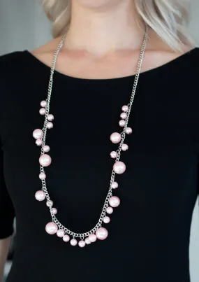 There's Always Room At The Top Pink Necklace Set