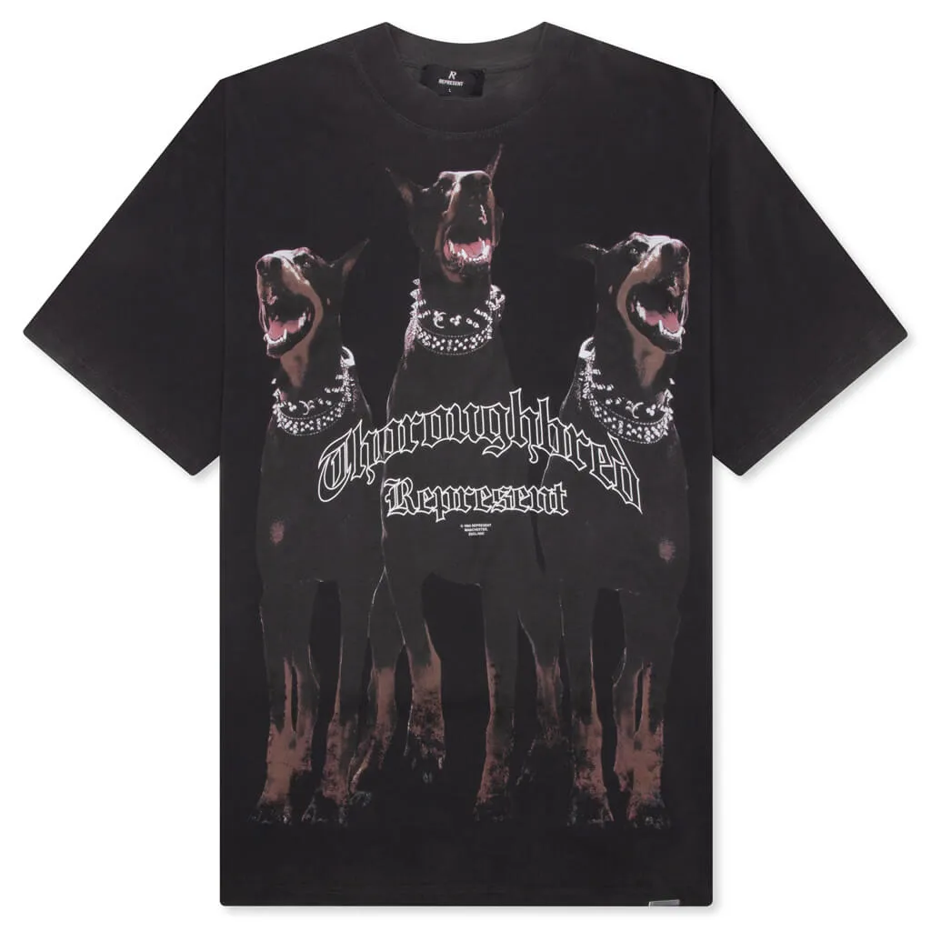 Thoroughbred T-Shirt - Vintage Black