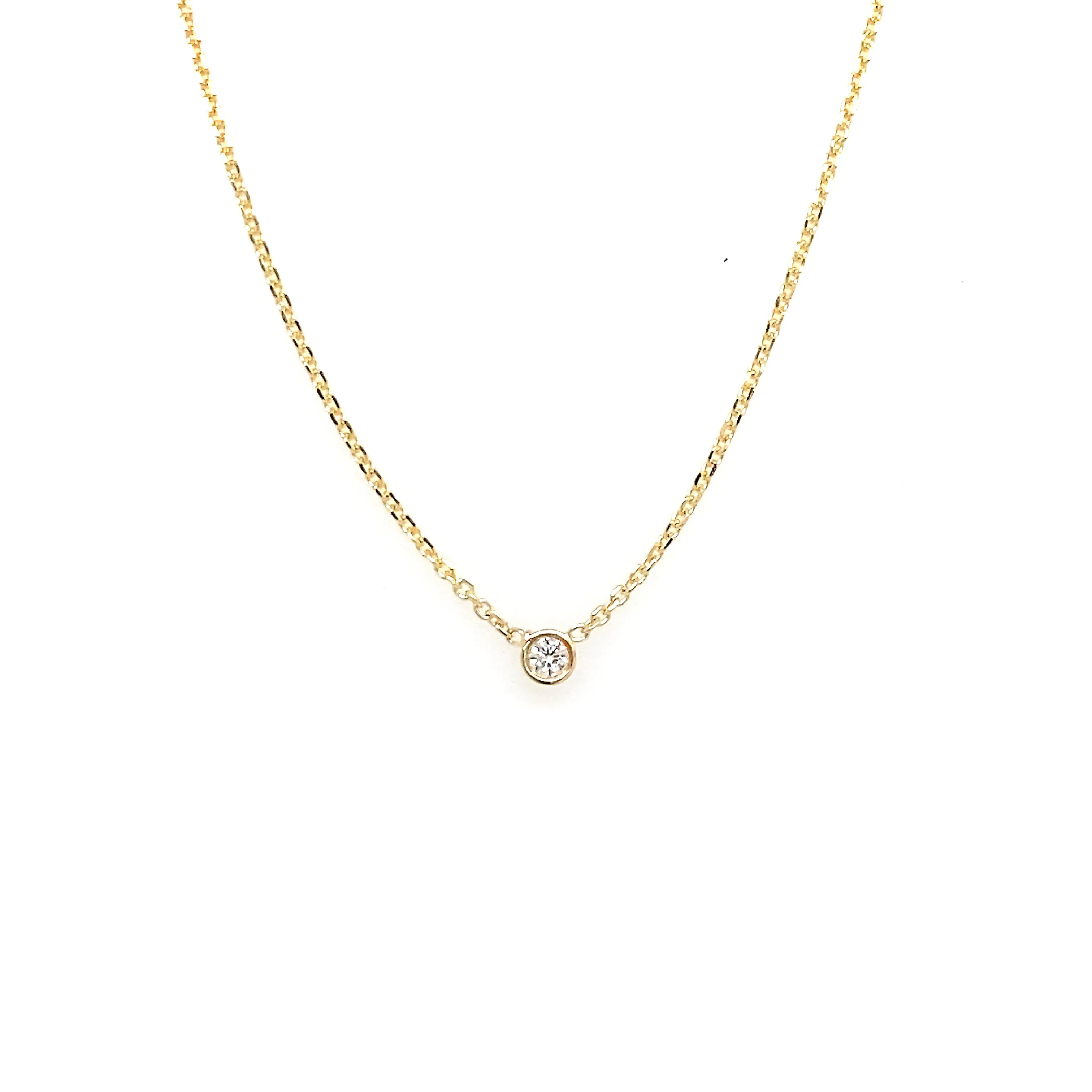 Tiny Diamond Necklace