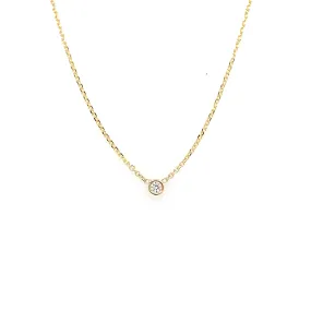 Tiny Diamond Necklace