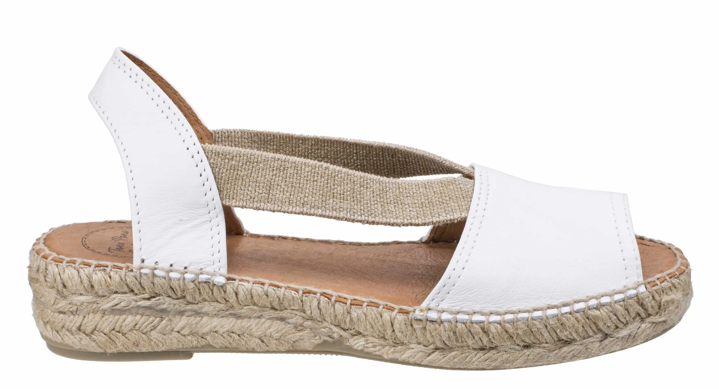 Toni Pons Etna Womens Peep Toe Slingback Espadrille Sandal