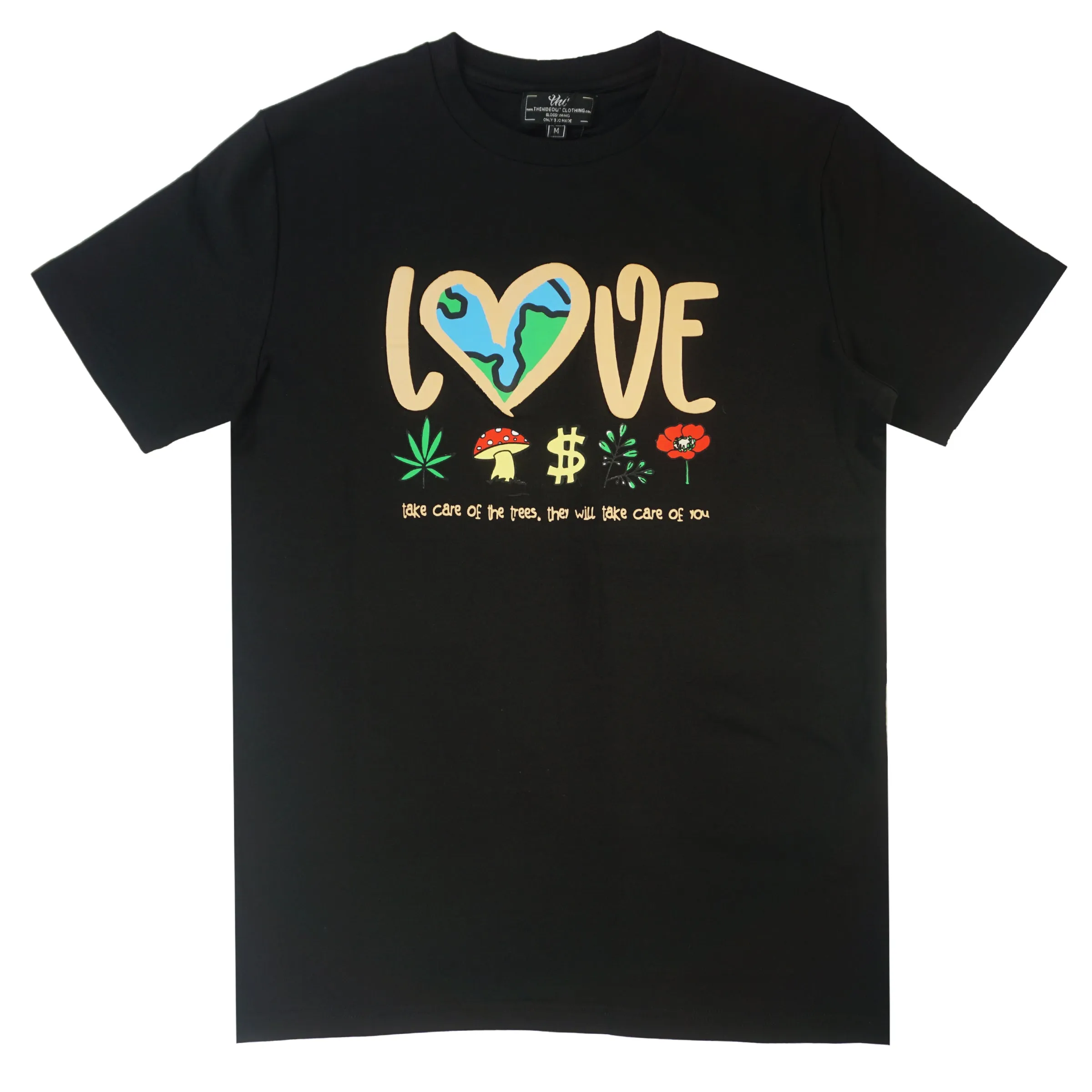 Tree Lovers Tee (Black) /D8