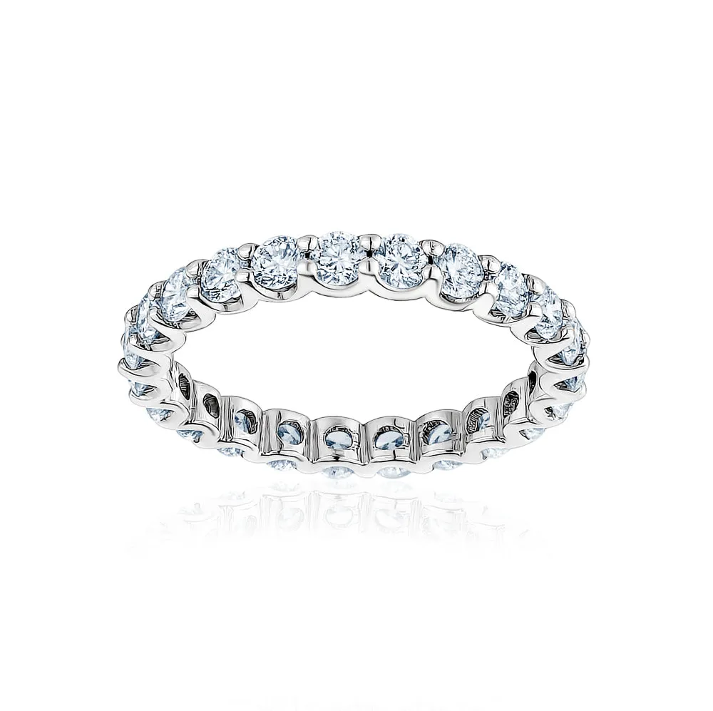 U-Shape Diamond Ring