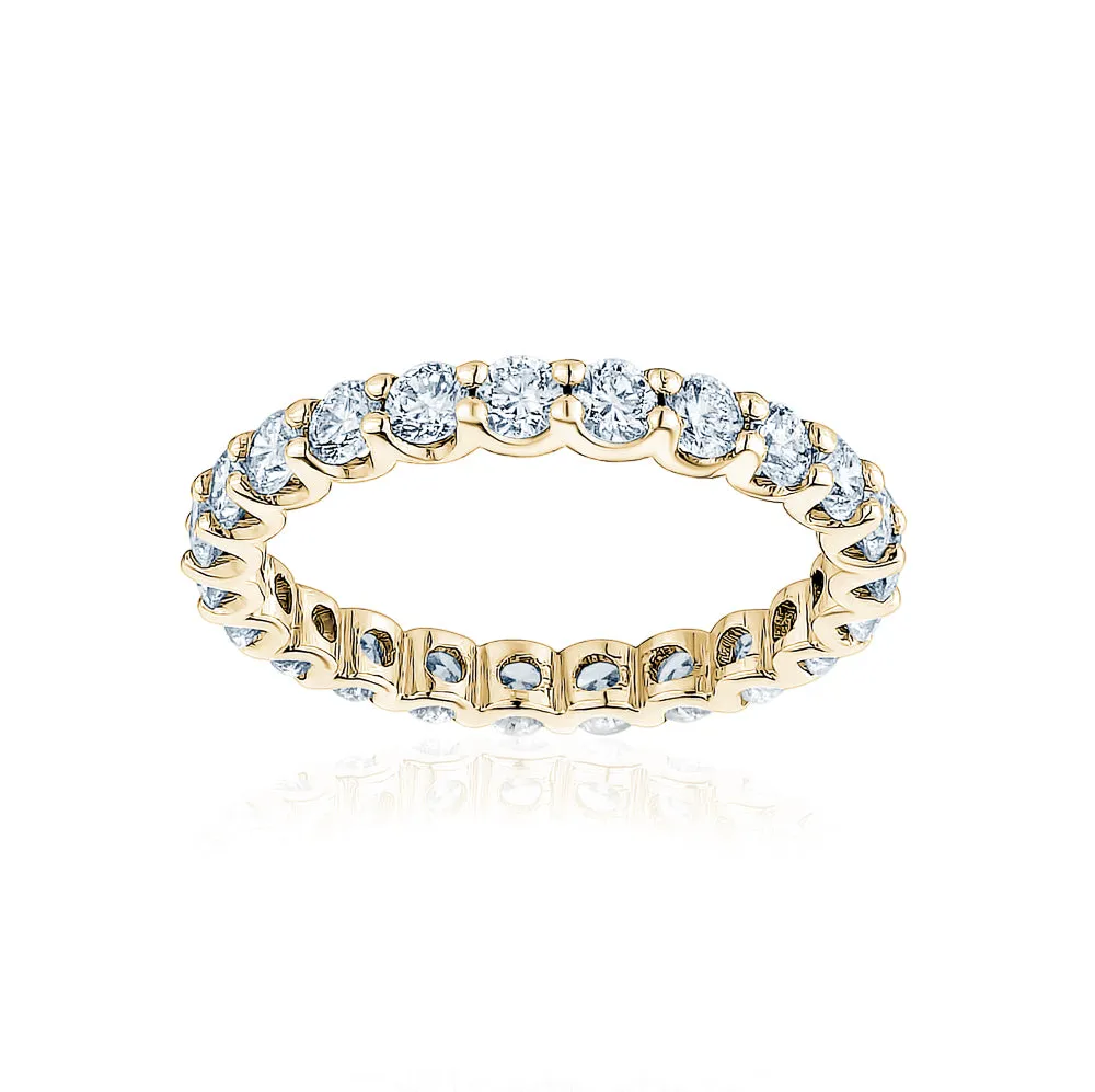 U-Shape Diamond Ring