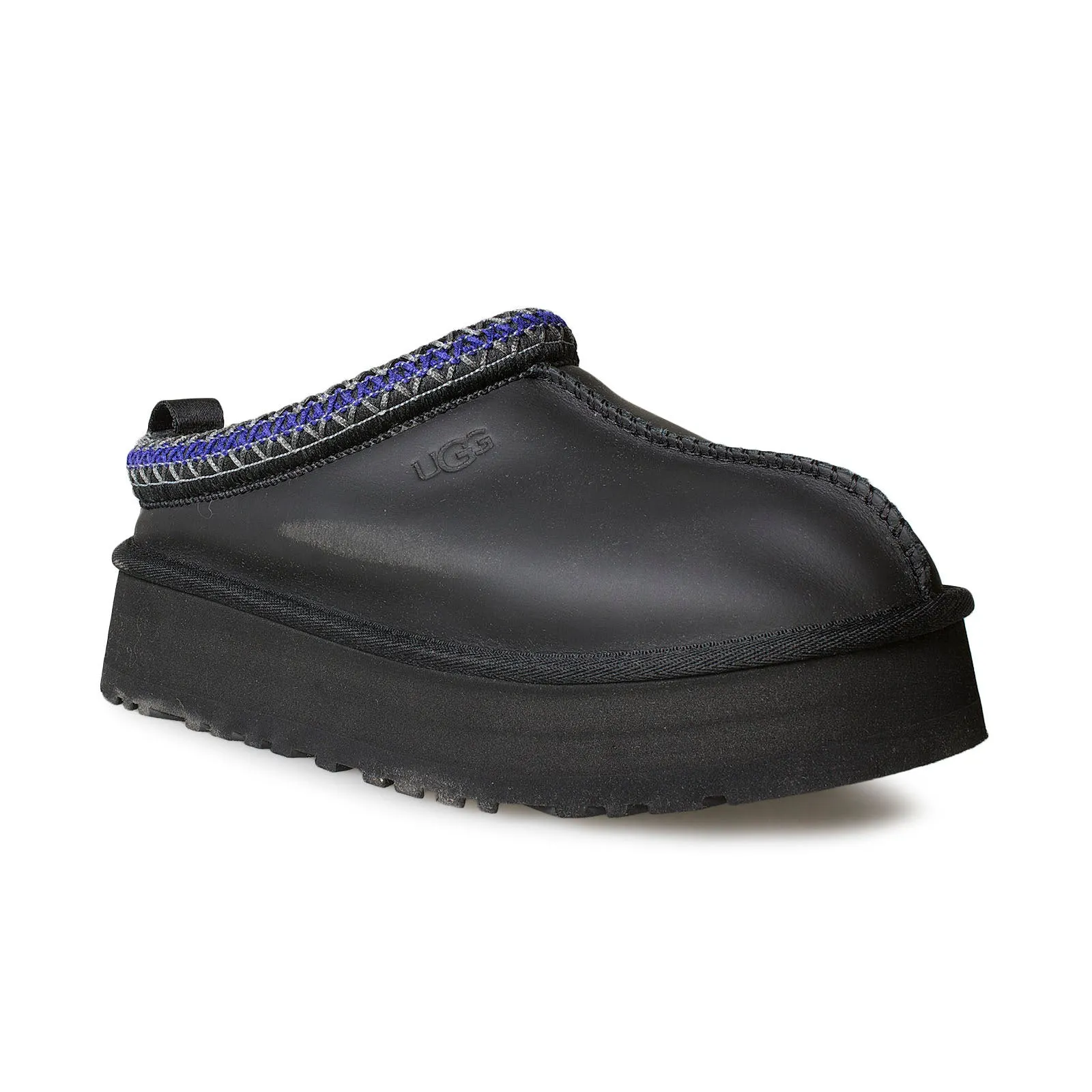 UGG Tazz Ultra Matte Black Slippers - Women's