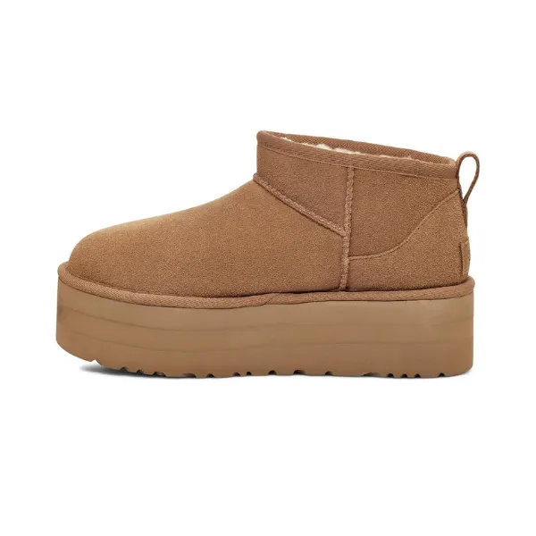 UGG Women's Classic Ultra Mini Platform - Chestnut