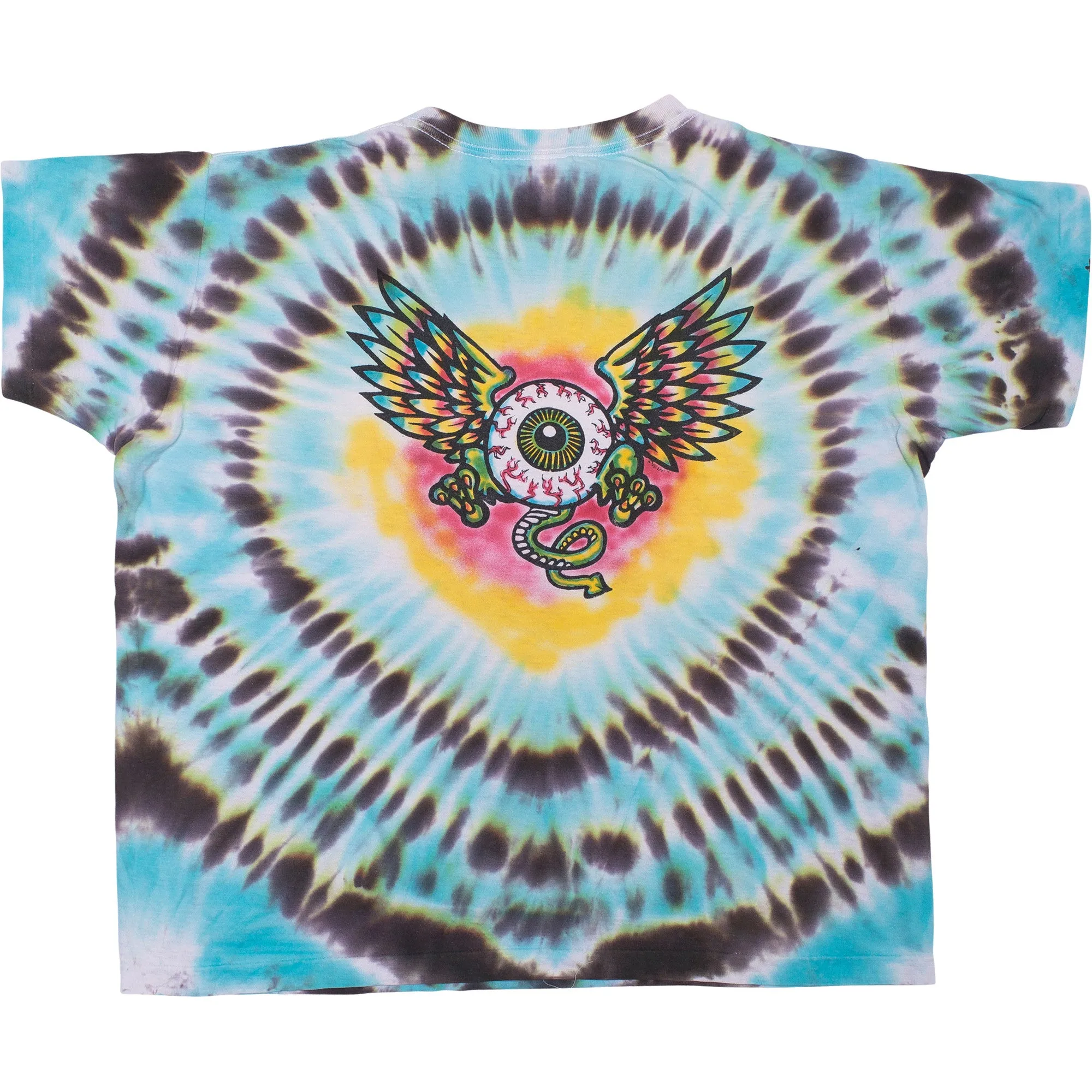 VINTAGE EYEBALL TIE DYE TEE