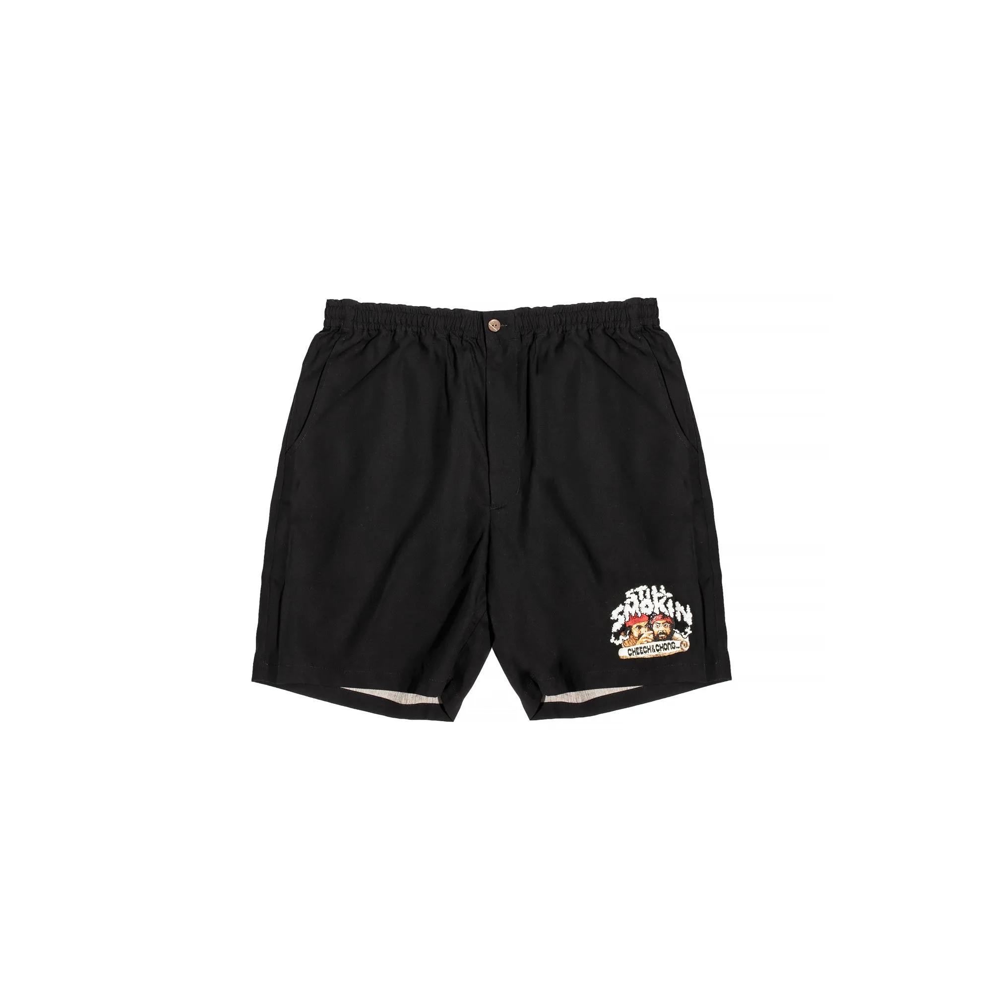 Wacko Maria Mens Still Smokin Hawaiian Shorts