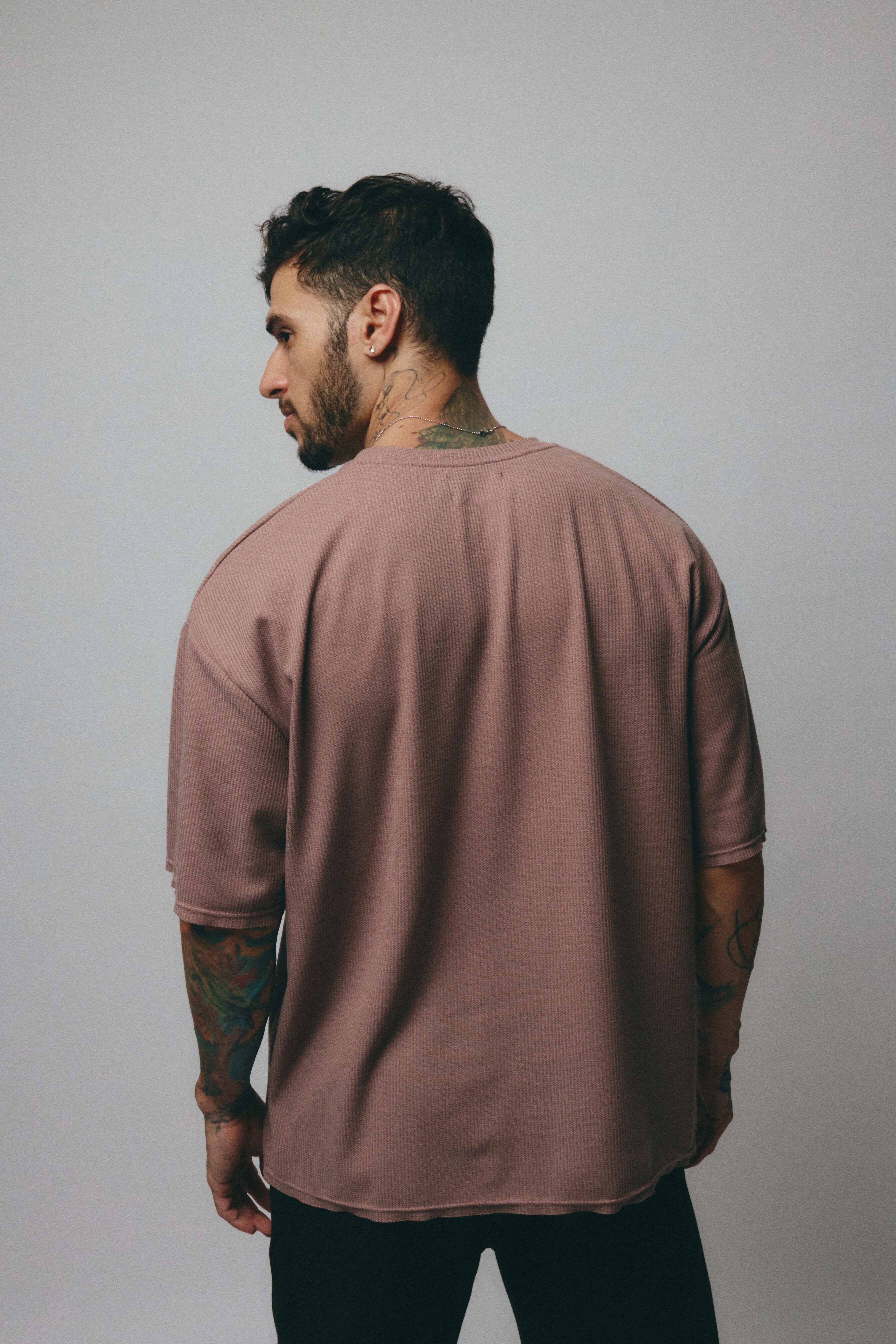 Waffer Oversized Tee - Vino