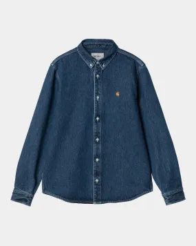 Weldon Shirt | Blue (stone washed)