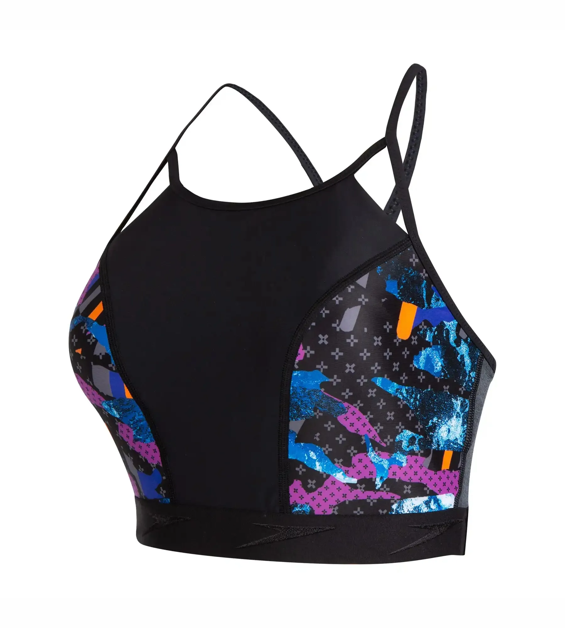 Women's Inject Wave Tank Top H20 Active - Black & Vgrey