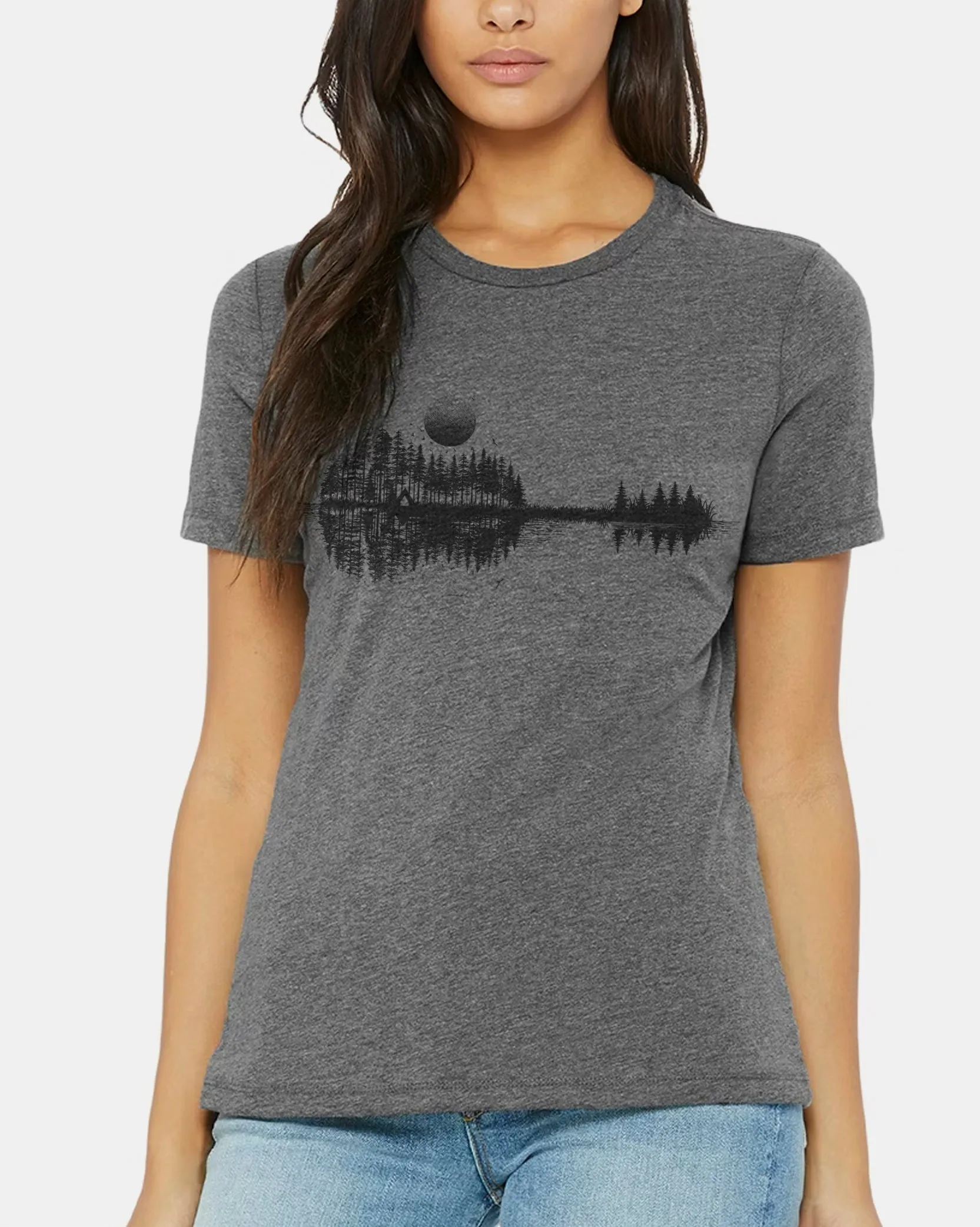 Women's Nature Guitar Relaxed Fit T-Shirt