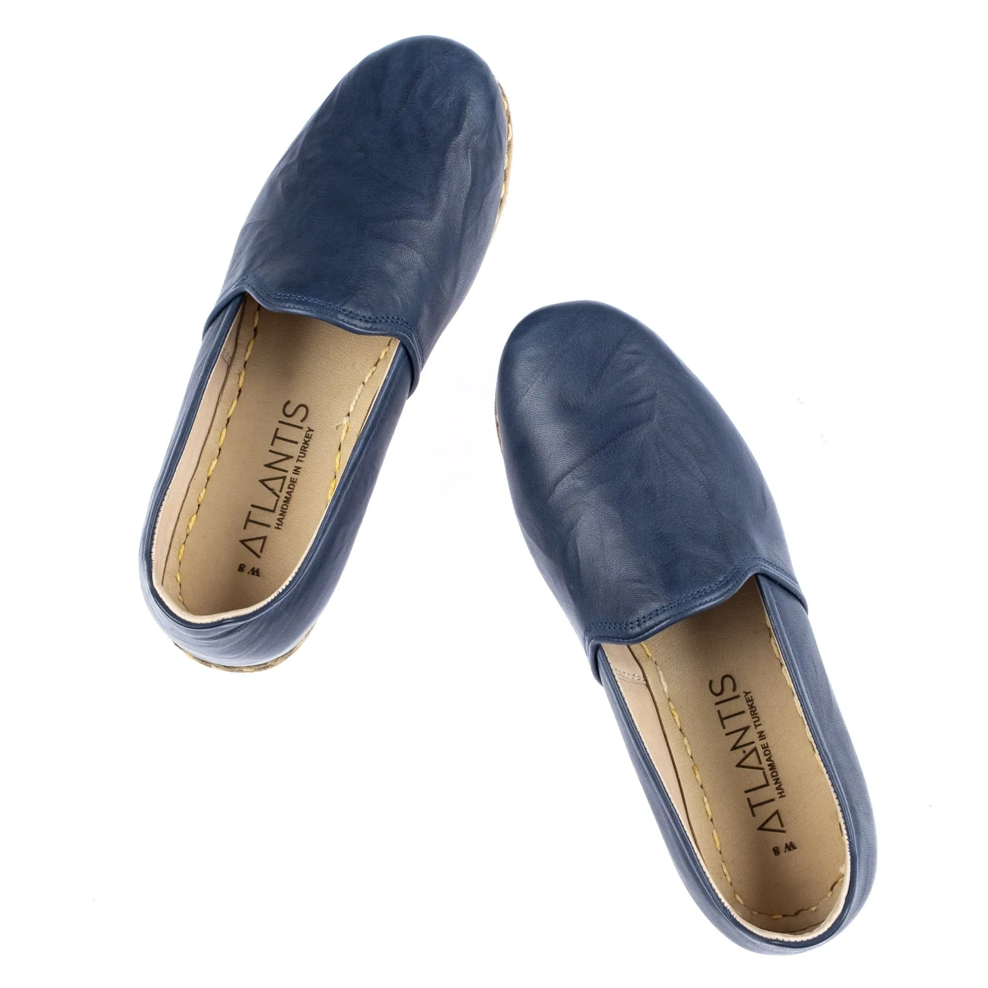 Women's Navy Slip On Shoes