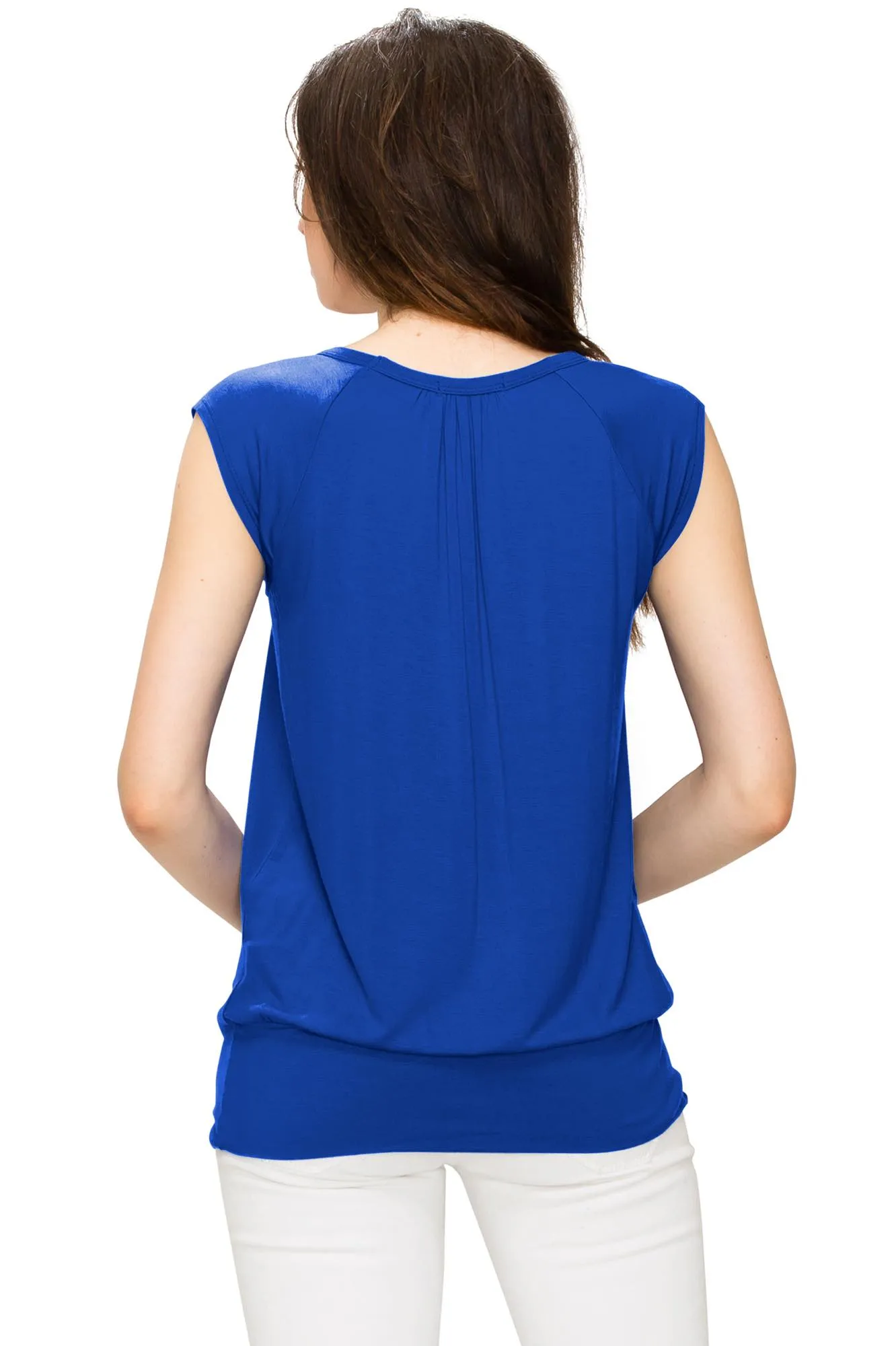 Women's Scoop Neck Short Sleeve Top