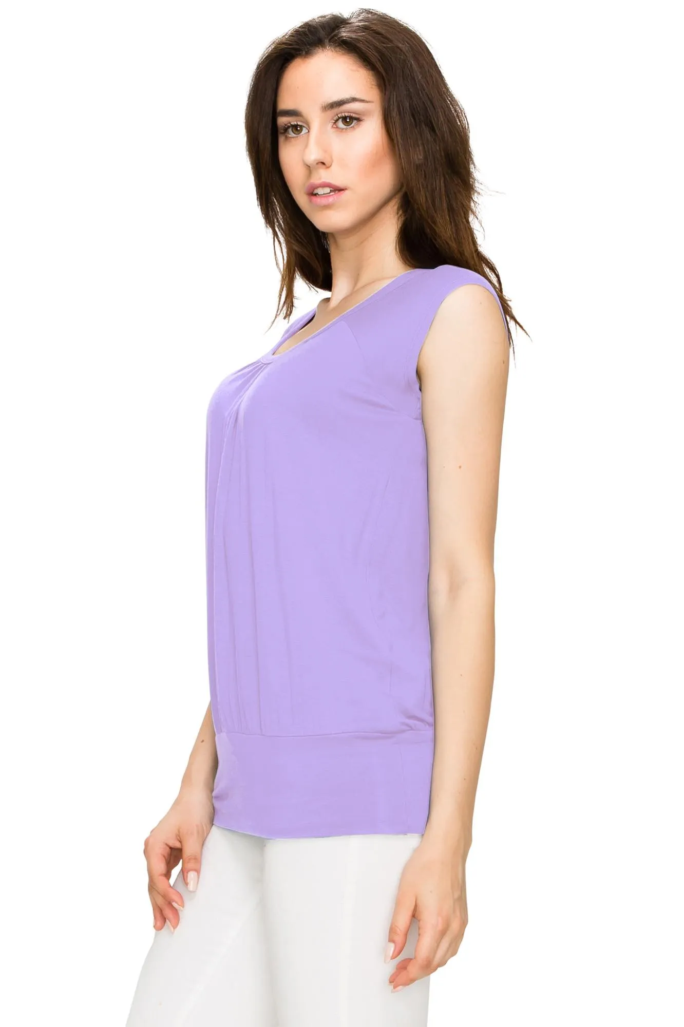 Women's Scoop Neck Short Sleeve Top